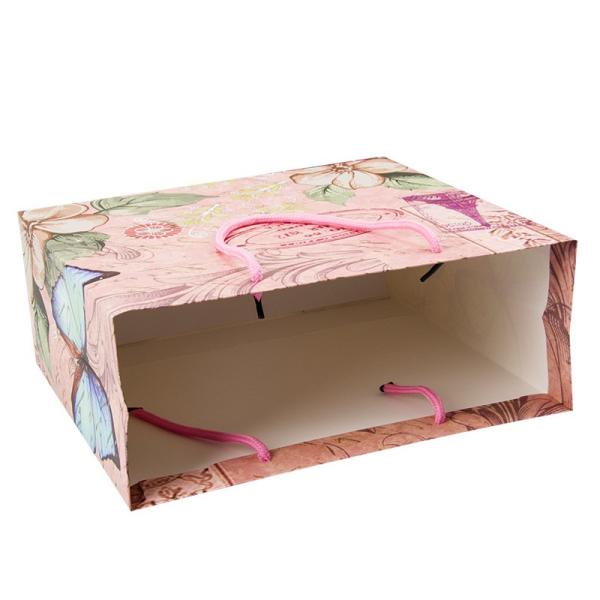 Reusable Paper Bag For Wedding Gift , Ultraportable Wedding Anniversary Gift Bag