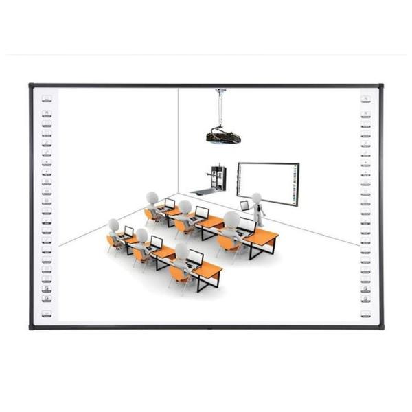 Quality 83 Inch Infrared Interactive Whiteboard IWB Finger Touch Ceramic Nano Surface Whiteboard for sale