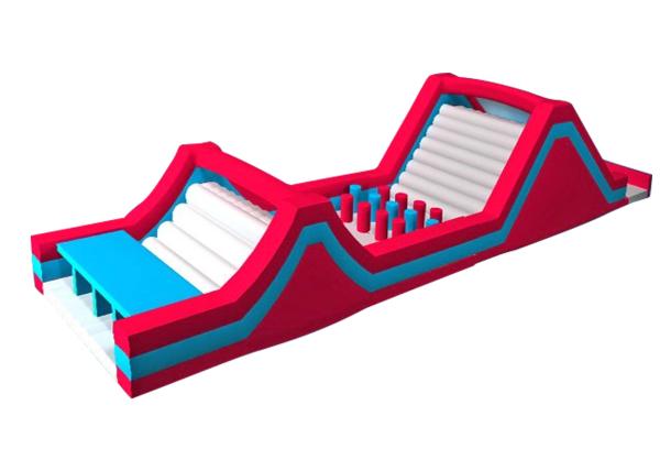 Quality Combo Bouncy Obstacle Course For Recreation / Competition Tarpaulin Material for sale