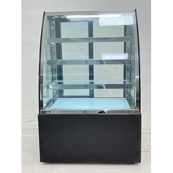 R290 Black Automatic Defrost Patisserie Bakery Showcase Width 1200mm