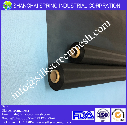 black wire cloth 43T polyester mesh /filter wire mesh/bolting cloth/black mesh cloth