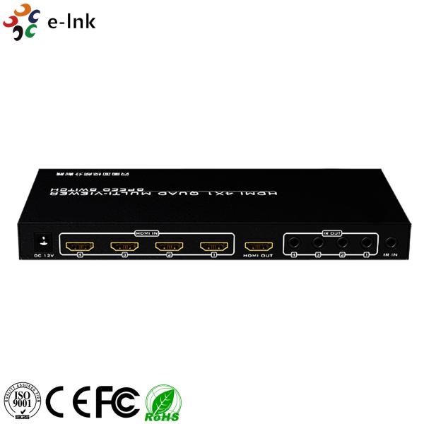 Quality 4x1 HDMI Multiviewer Switch 4 HDMI Signal Into One HDMI Display for sale