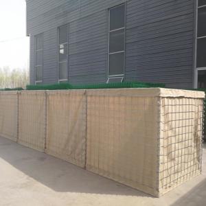 China Heavy Duty Mil1 Mil7 Hesco Bastion Barrier Sandbags Hexagonal Hole wholesale