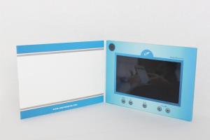 China Multi – fuction rechargeable Video invitation Card For Business Promotional wholesale