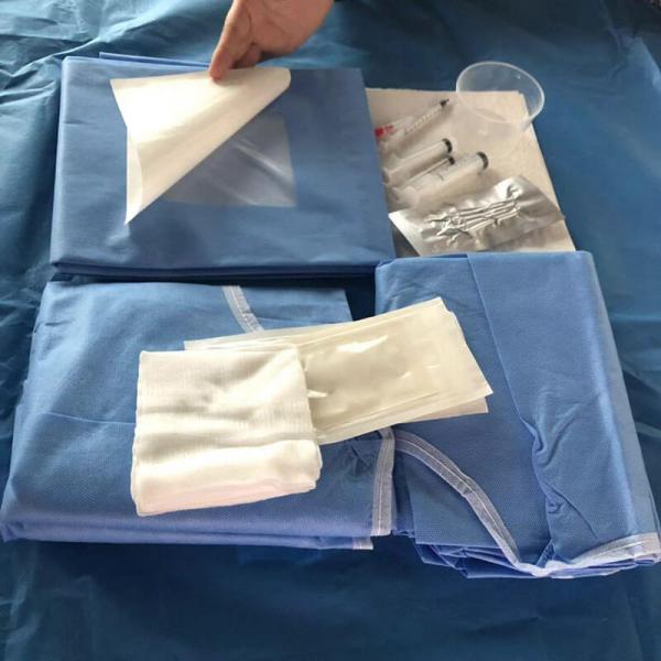 Sterile Surgical Eye Pack Ophthalmic Drape Pack Soft