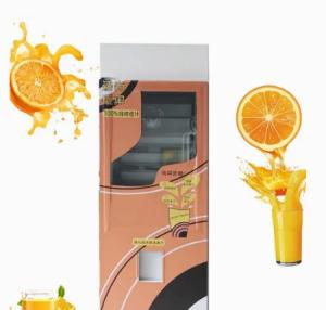 Automatic Fresh Orange Juicer Vending Machine Customized Payment