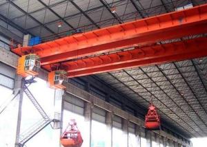 China ISO CE Red A5-A8 Double Girder Bridge Crane For Manufacturing Plant on sale