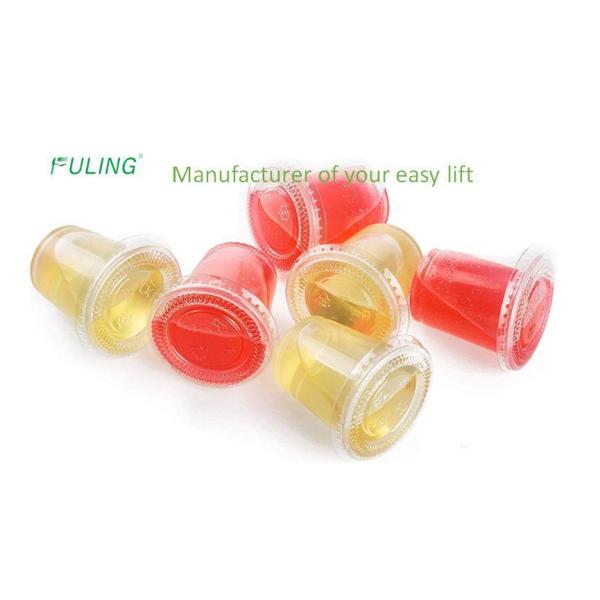 Customized Request 1oz 1.5oz 2oz 3oz Plastic Sauce Cup for Dessert Dressing Sauces