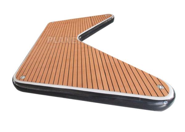 Quality V Shape Inflatable Floating Dock Inflatable Jet Ski Dock Inflatable Dock For Marine Yacht Boat for sale