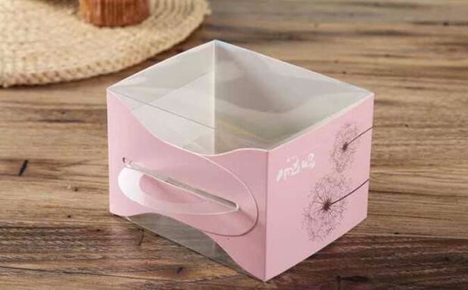 kraft paper sandwich box with window ,triangle sandwich box for packaging,Cardboard Box With Clear Window Burger Sandwic