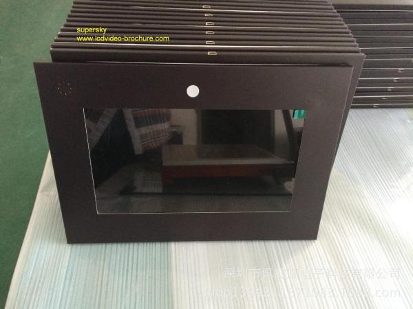 Quality High End Business Lcd Greeting Card Logo Printed With Flash Memory Card for sale