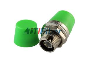 China Zirconia or Bronze Singlemode Simplex FC/APC Fiber Optic Adapter Small D type wholesale