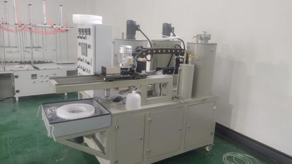 Quality 3 Tanks Filter Caps PU Polyurethane Injection Machine 1:5 Mixing Rate for sale
