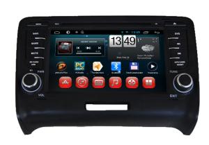 Audi TT Auto Radio 7 Inch In Dash Car Navigation Systems Android Quad Core