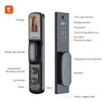 Tuya Smart WiFi Digital Door Lock Code Card Smartphone Fingerprint Face Scene