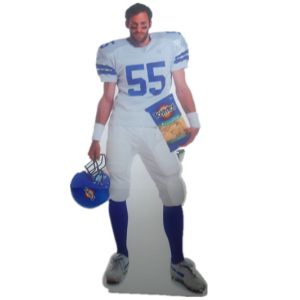 POP Cardboard Standee Display Recyclable Material UV Coating Surface