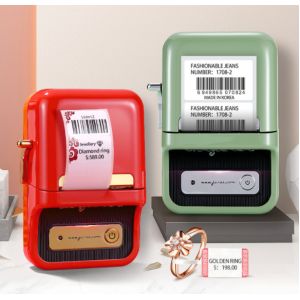 Pocket Barcode Printer Machine 203dpi Barcode Sticker Making Machine