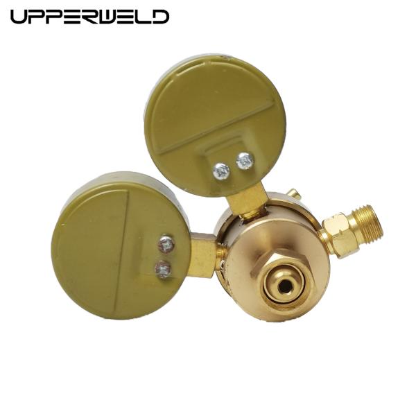 Acetylene Regulator Welding Gas Gauge Dual Stage Pressure Reducer for Welding Kits