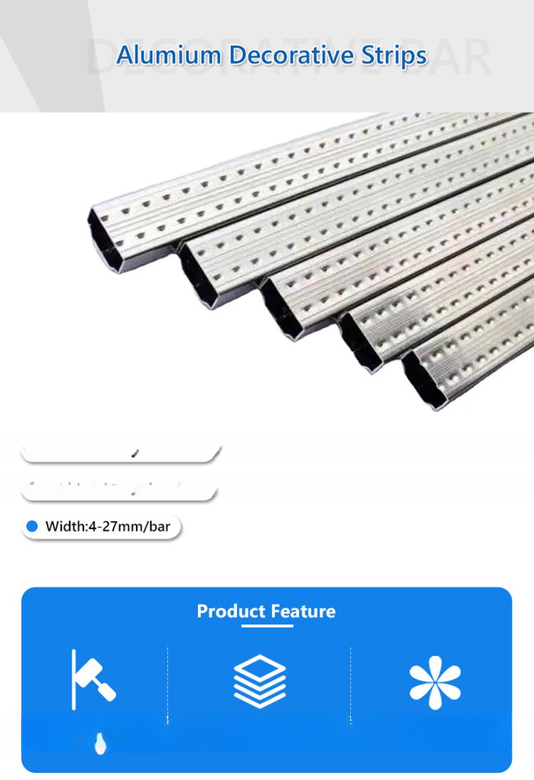 2023 China Supplier HTY Aluminum Block Spacer With Glue With Sealant Tape For Insulation Hollow Glass