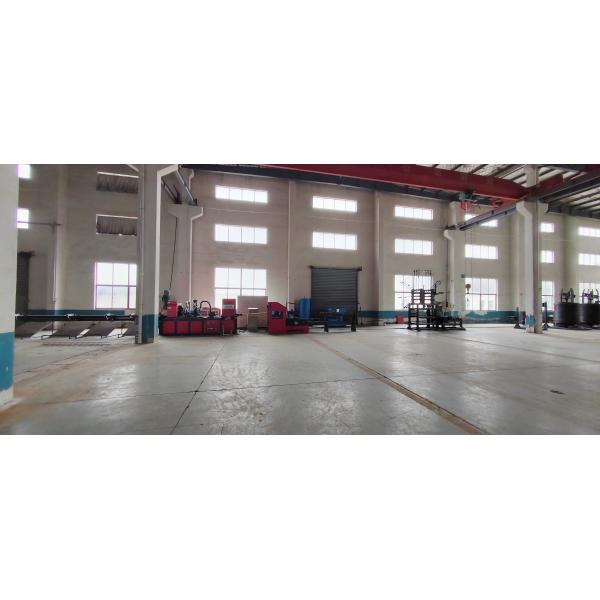 Plane steel Truss Making Machine 22kw Welding Production Line
