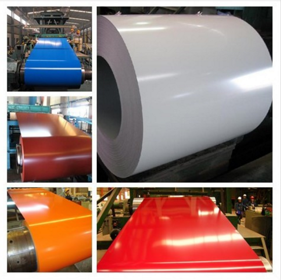 Coil Roll PPGI Green Color Code 9016 Pre-painted Galvanized Steel for ASTM Standard Color Coated Steel In Steel Coils