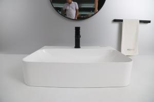 China Countertop Mounted Sanitary Ware Basin For Hotel Home Bathroom wholesale