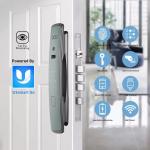 Glomarket Smart Tuya Wifi Door Lock Automatic Alarm Fingerprint Smart APP Key