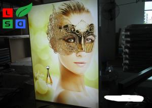 China Free Standing Thickness 28mm LED Fabric Light Box 12V / 24V With Aluminum Frame wholesale