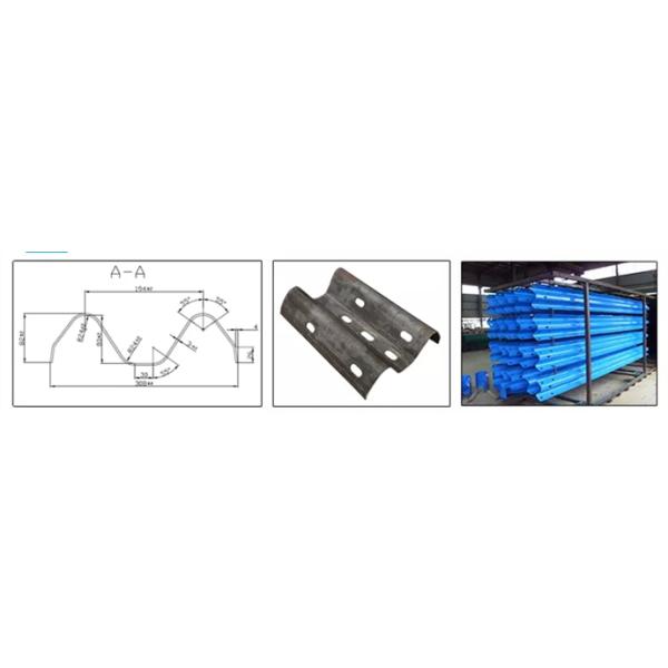 Ceiling Channel Automatic Freeway Guardrail Roll Forming Machine Turkey 22kw