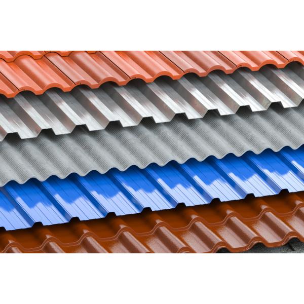 ASTM A653 Metal Roof And Cladding Corrugated Sheets For Metal Facade 0.43mm