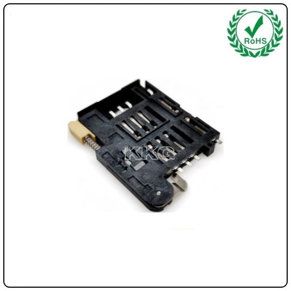 Quality 8 Pin Smart Card Connector With 5000 Cycles Lifespan for sale