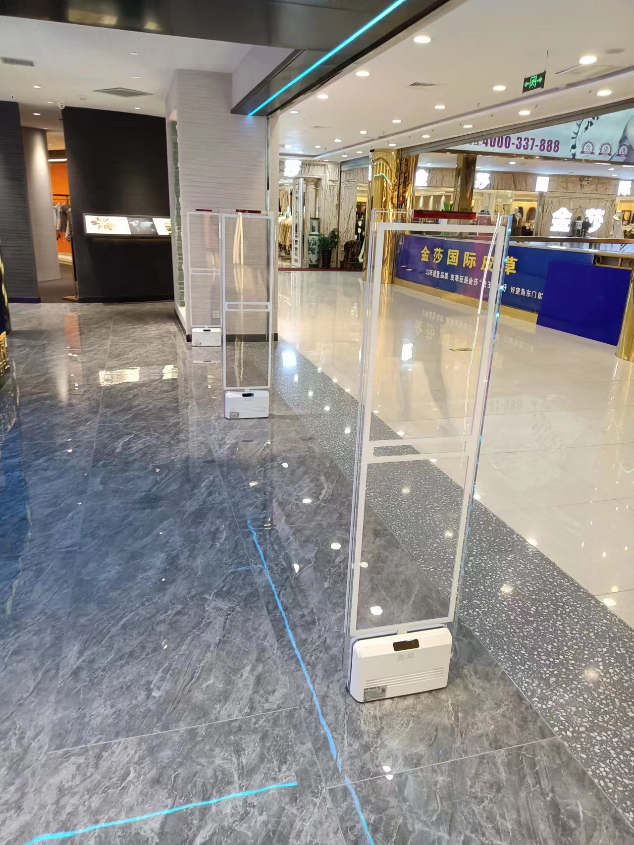 58KHz AM EAS System Transparent Acrylic Antenna 1.6-3.2m Induction Range