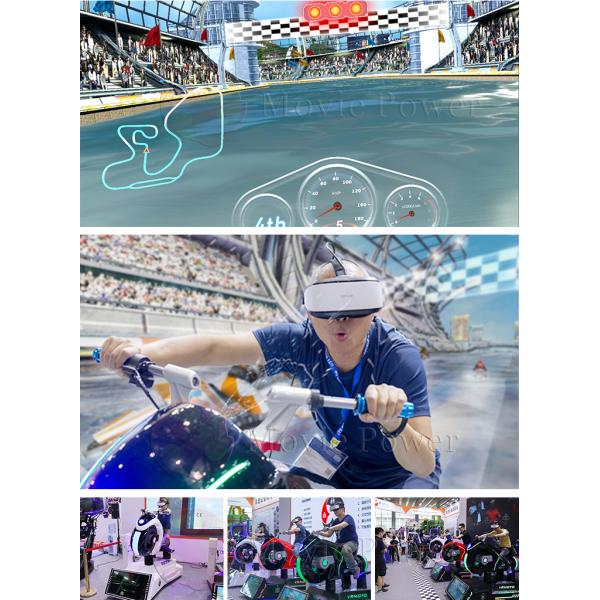 Amusement Park 9D VR Race Car Simulator Games Machine