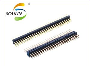 China 1.0Amps Board To Board Pin Header 1.27mm Pcb Socket Connector wholesale