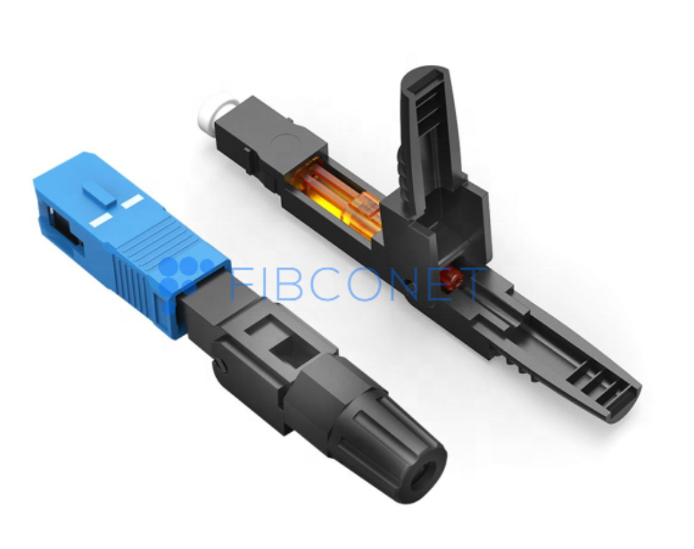 MAX ≤0.5 db Fast Connector for FTTH/FTTX Single mode APC/UPC SC/LC Fiber Optic Equipment