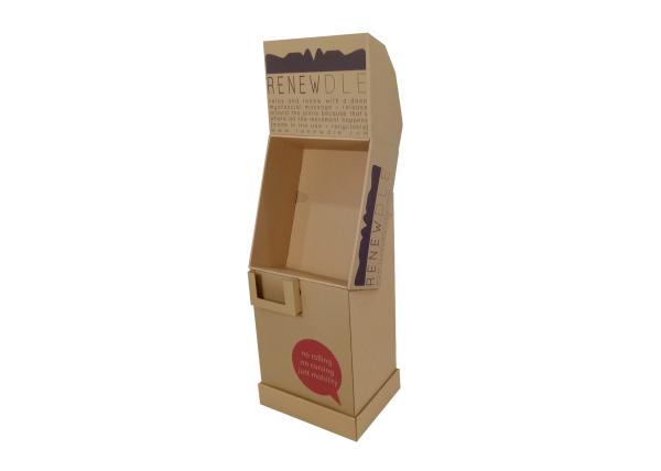 Quality Customized Design Small Cardboard Display Stands Promotional For Books for sale