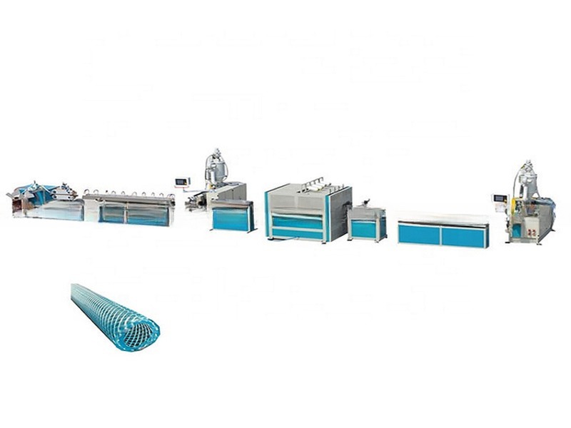 Hot Product PVC Fibre Reinforced Pipe Extruder Line