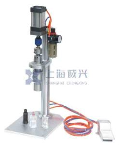 Semi Automatic Pneumatic Perfume Bottle Crimping Machine Desktop