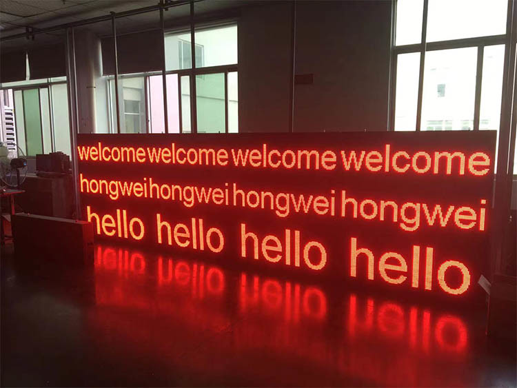 6500cd/Sqm Gas Station Led Display 1R1G1B P10 For Advertising
