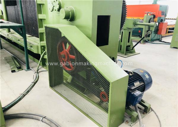 Quality PVC Coated Gabion Mesh Machine 2000mm Width 3 Twist Wire Mesh Making Machine for sale