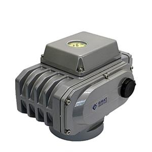 Al Alloy Quick Open Electric Actuator AC220V Flange Connection