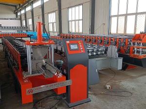 China Fully Automatic Rain Gutter Roll Forming Machine Drainage System Production Line wholesale