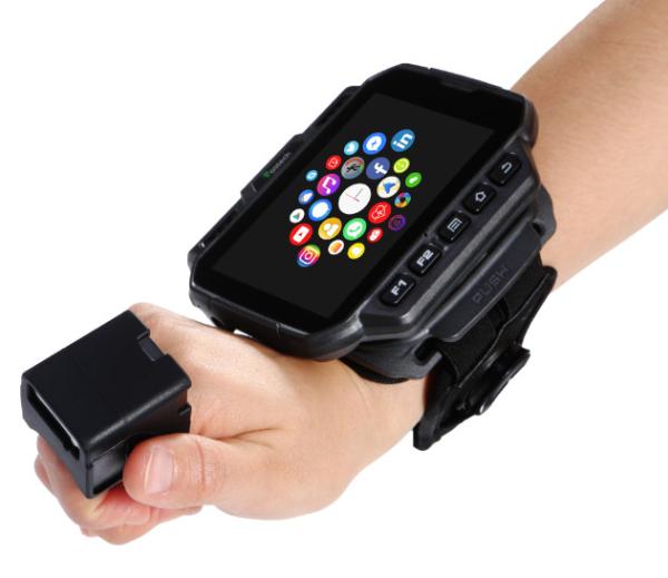 Quality 2D Wireless Bluetooth Ring Mini Barcode Scanner With Android Wearable for sale