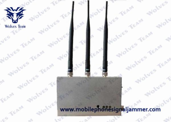 Quality Remote Controlled 4G Mobile Phone Signal Jammer Stable Working HS Code 8543709200 for sale
