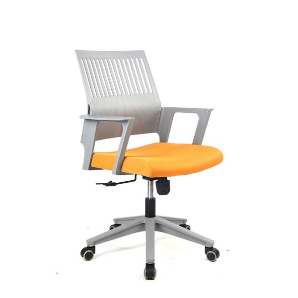 Quality Lumbar Support Computer Mesh Chairs Fixed Armrest PP Base for sale