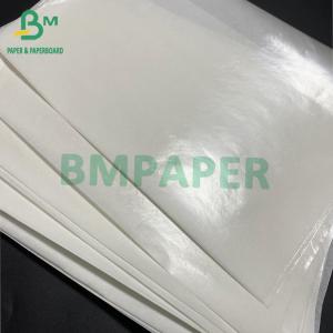 China Food Grade Food Wrapping Paper , 40g+ 10g PE Coated White Kraft Paper For Packaging wholesale