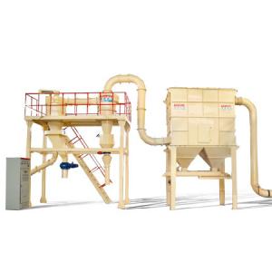 China Fine Powder Cyclone Air Classifier Separator Machine with High Rotating Speed Gearbox wholesale