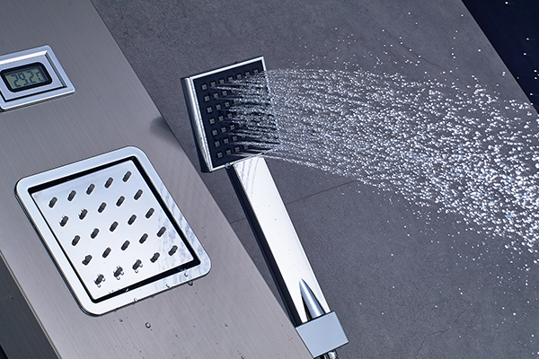 ROVATE Wall Mounted Shower Panel System 2.0GPM Max Flow Rate CE Compliant