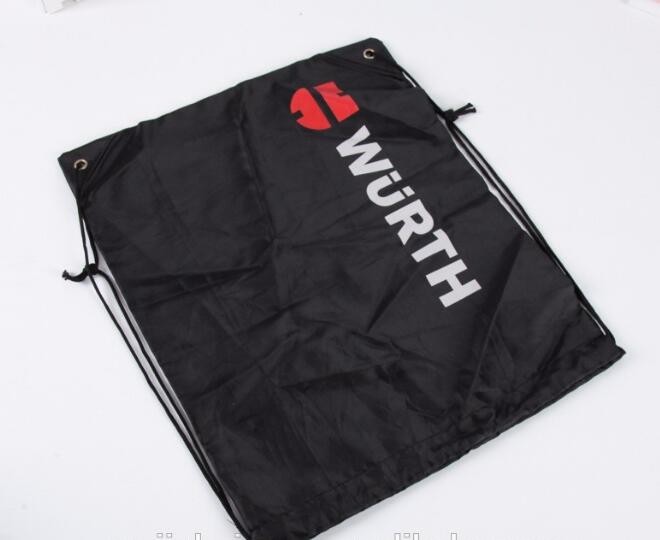 Polyester fabric drawstring bag /advertising pull rope backpack cloth bag /nylon shoulder pocket customization BAGEASE