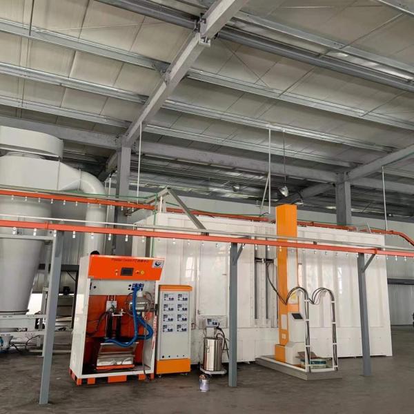 Quality Motor Overhead Conveyor Line Tech Coating Solutions Paint Line Conveyor For Medium Weight Products for sale